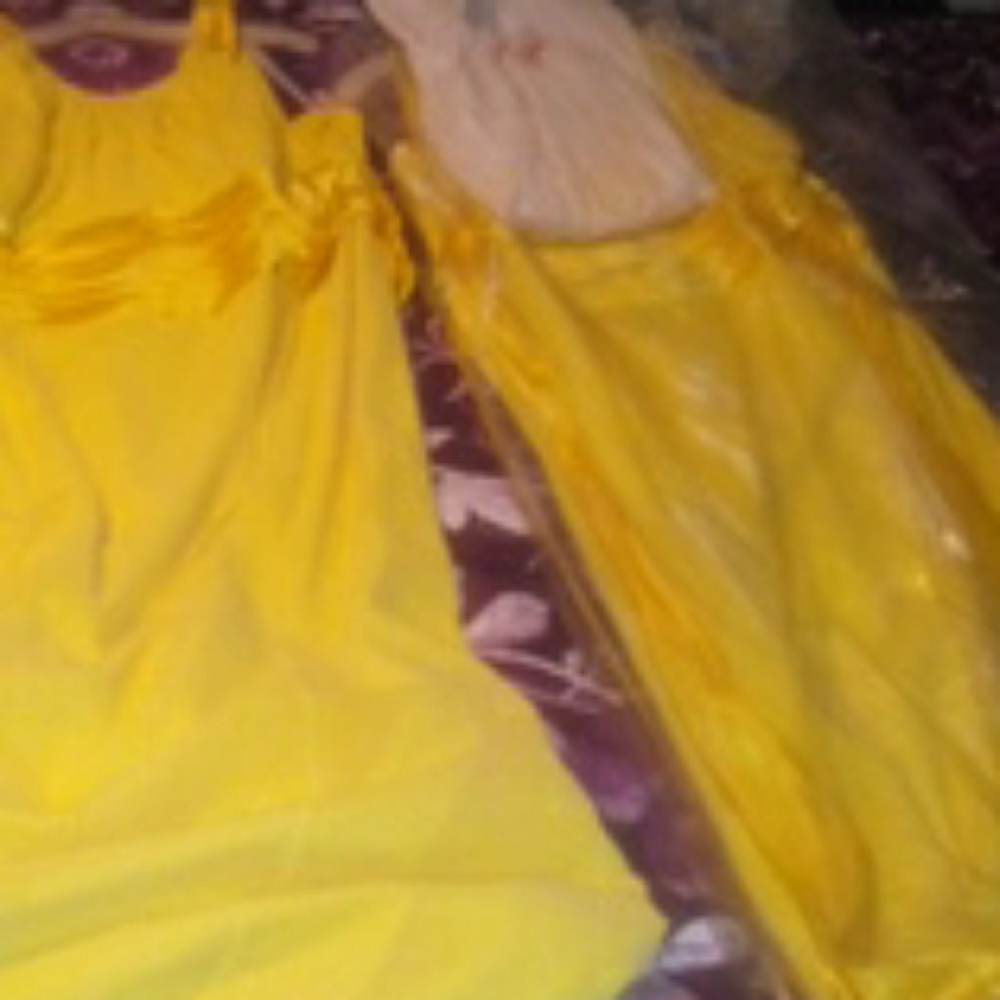 Yellow dress